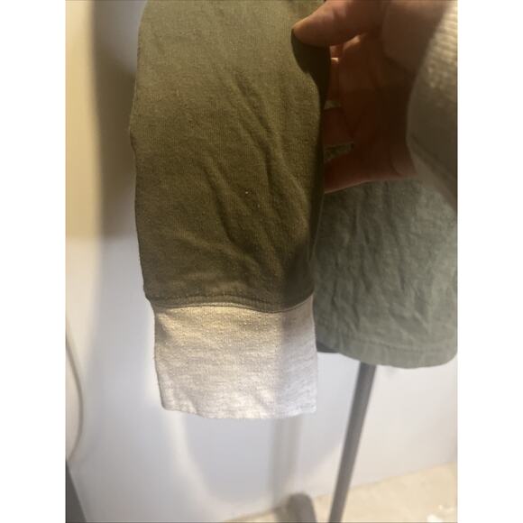 Duluth Trading Company Moss Green Long Sleeve Polo Camp Shirt Medium Women’s - Picture 3 of 6